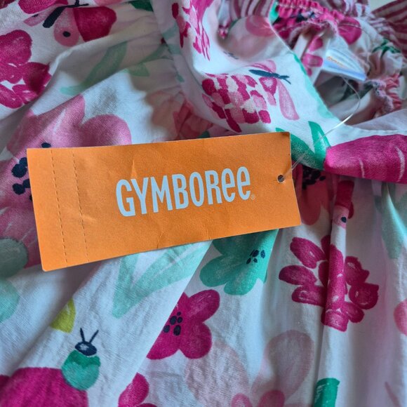 NWT Gymboree Pink Floral Sundress and Panty Set - Picture 10 of 12